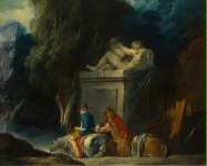 Boucher Francois Crossing the Ford  - Hermitage